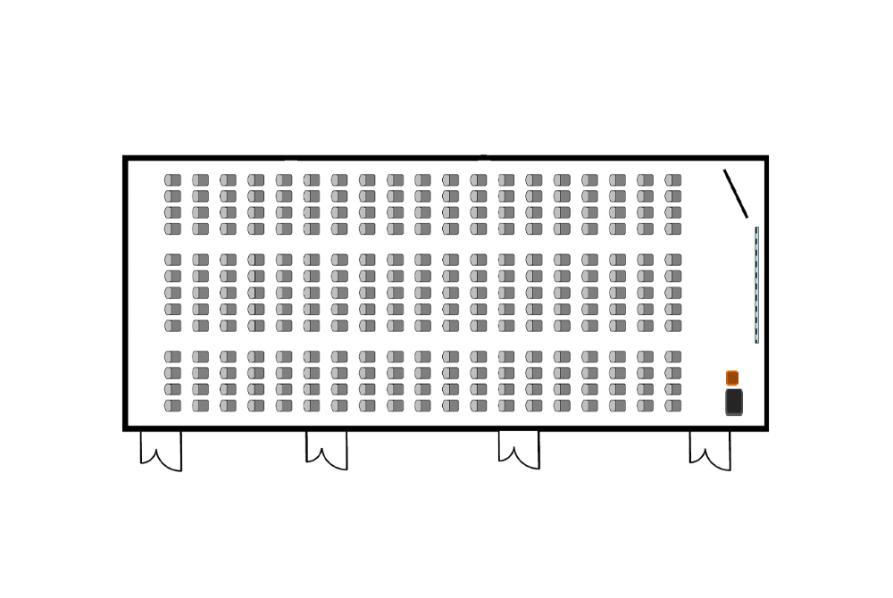 カンファレンスABC シアター形式