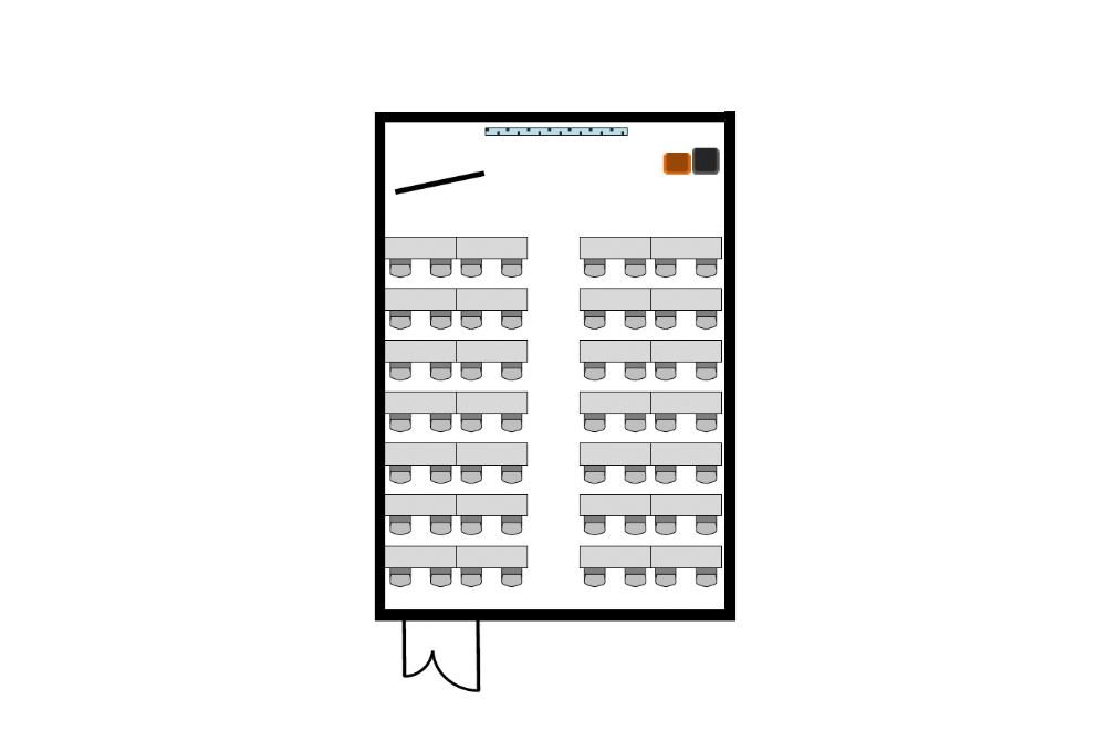 カンファレンスB スクール形式