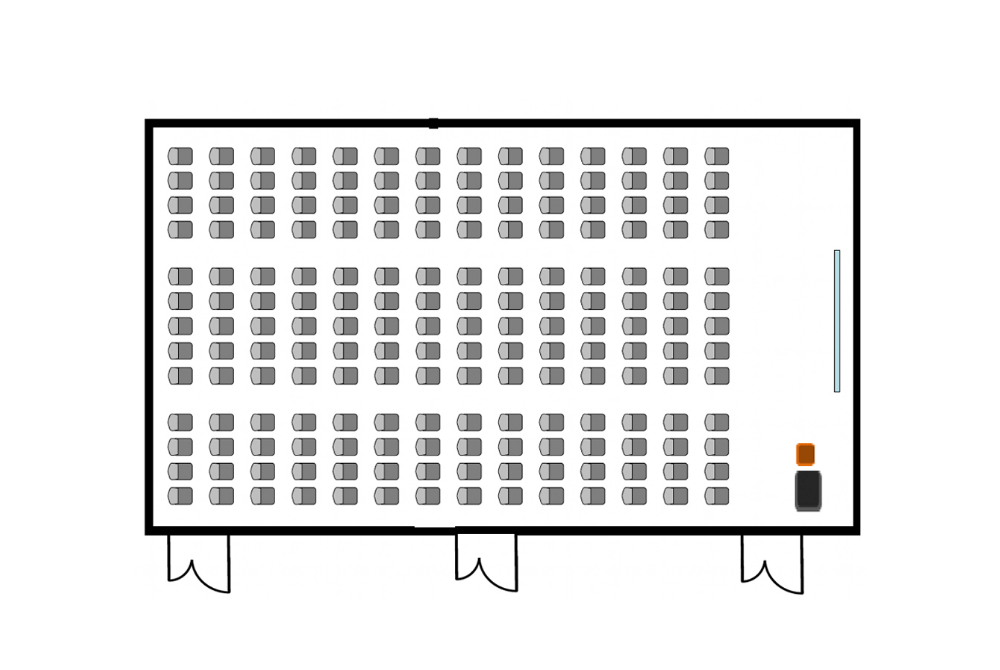 カンファレンスBC シアター形式