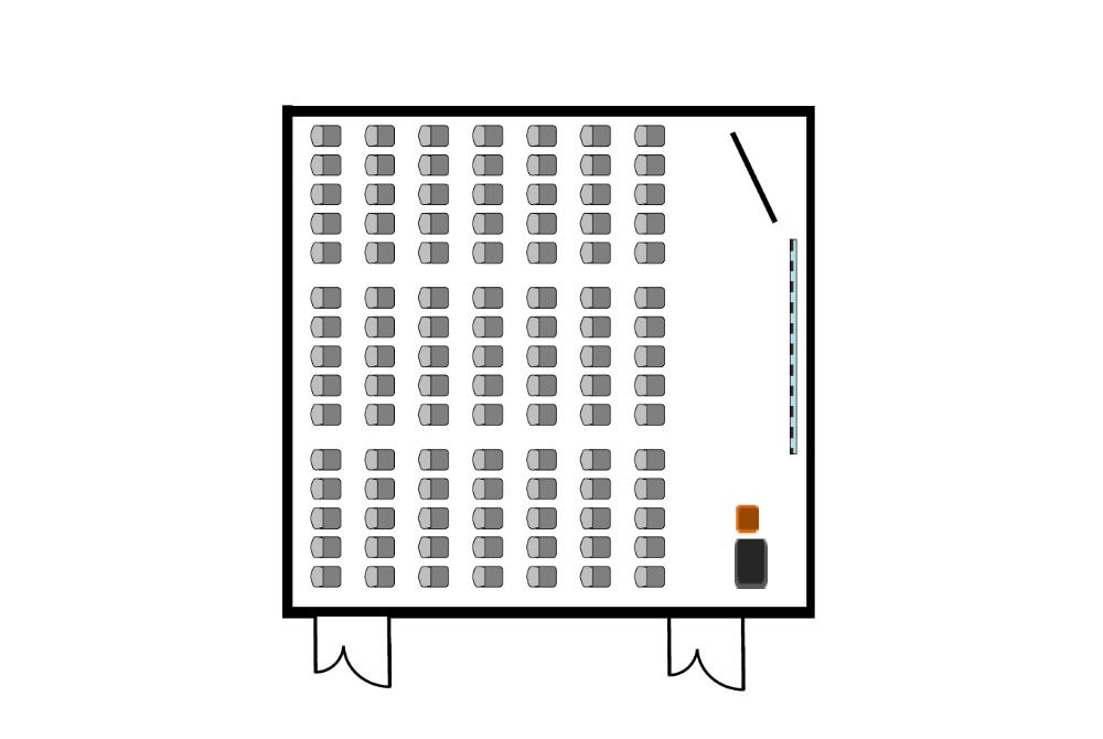 カンファレンスC シアター形式