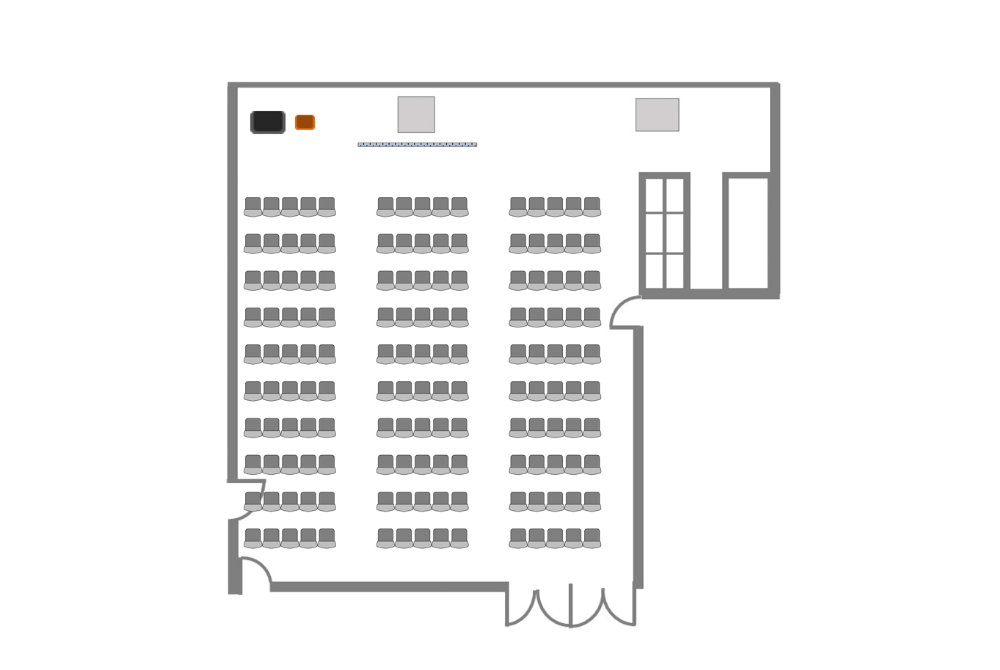 ホール シアター形式