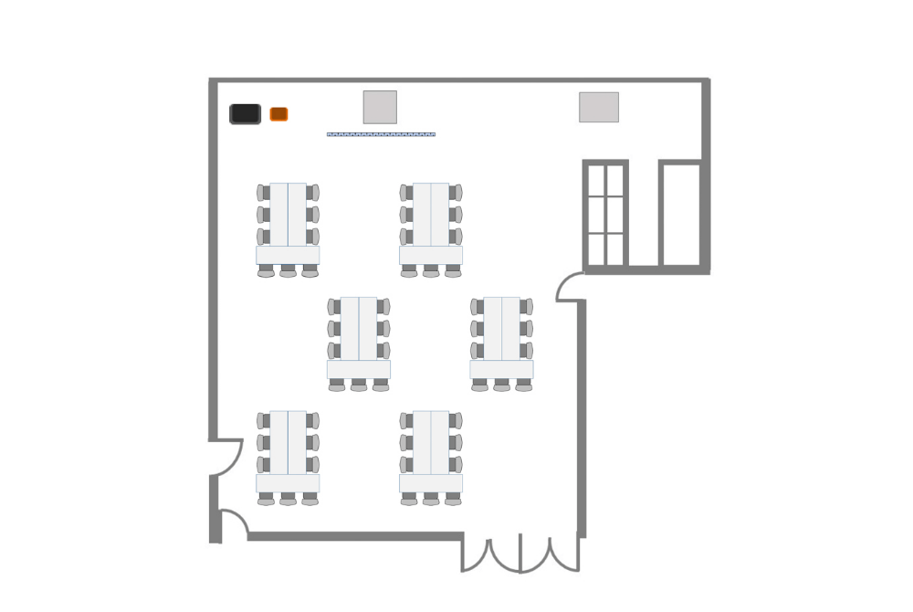 ホール 島形形式